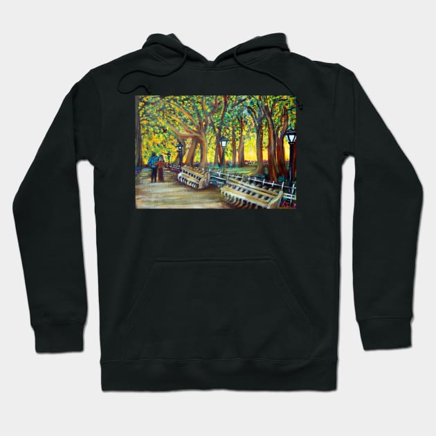 Central Park Hoodie by barbosaart